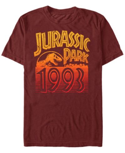Мужская футболка Fifth Sun Jurassic Park Men's Retro Logo 1993 Short Sleeve T-Shirt