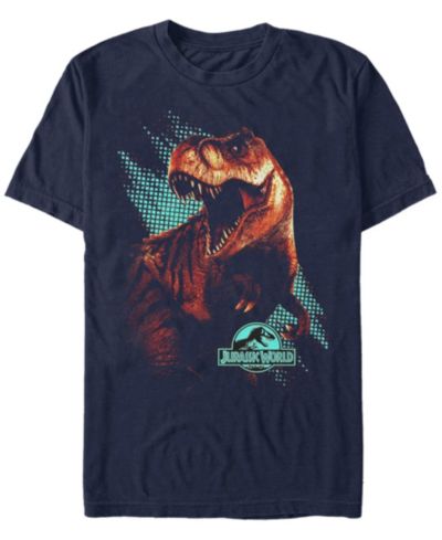 Jurassic World Men's T. Rex Computer Screen Short Sleeve T-Shirt