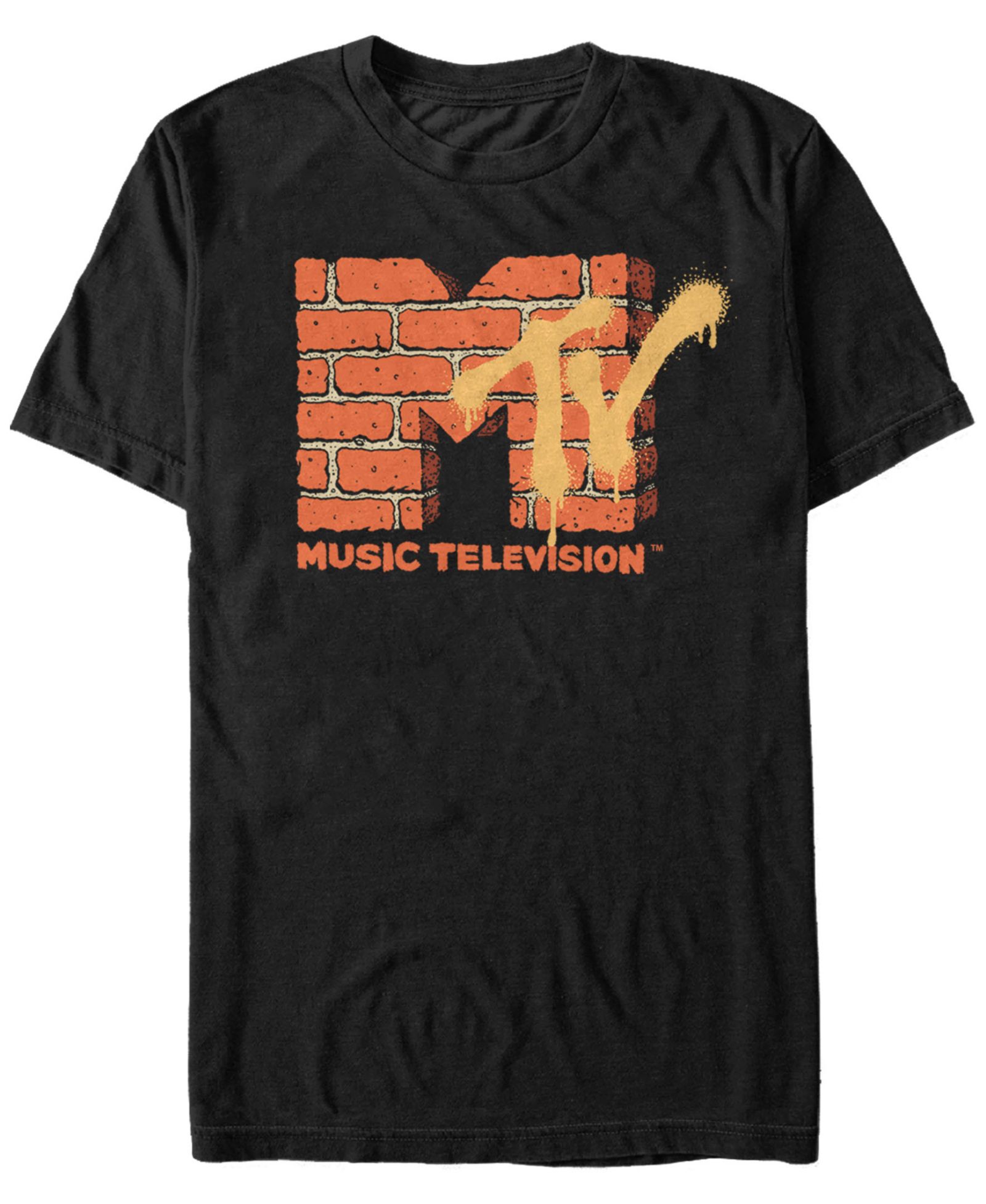 Мужская футболка Fifth Sun Yellow And Orange Brick Logo Short Sleeve