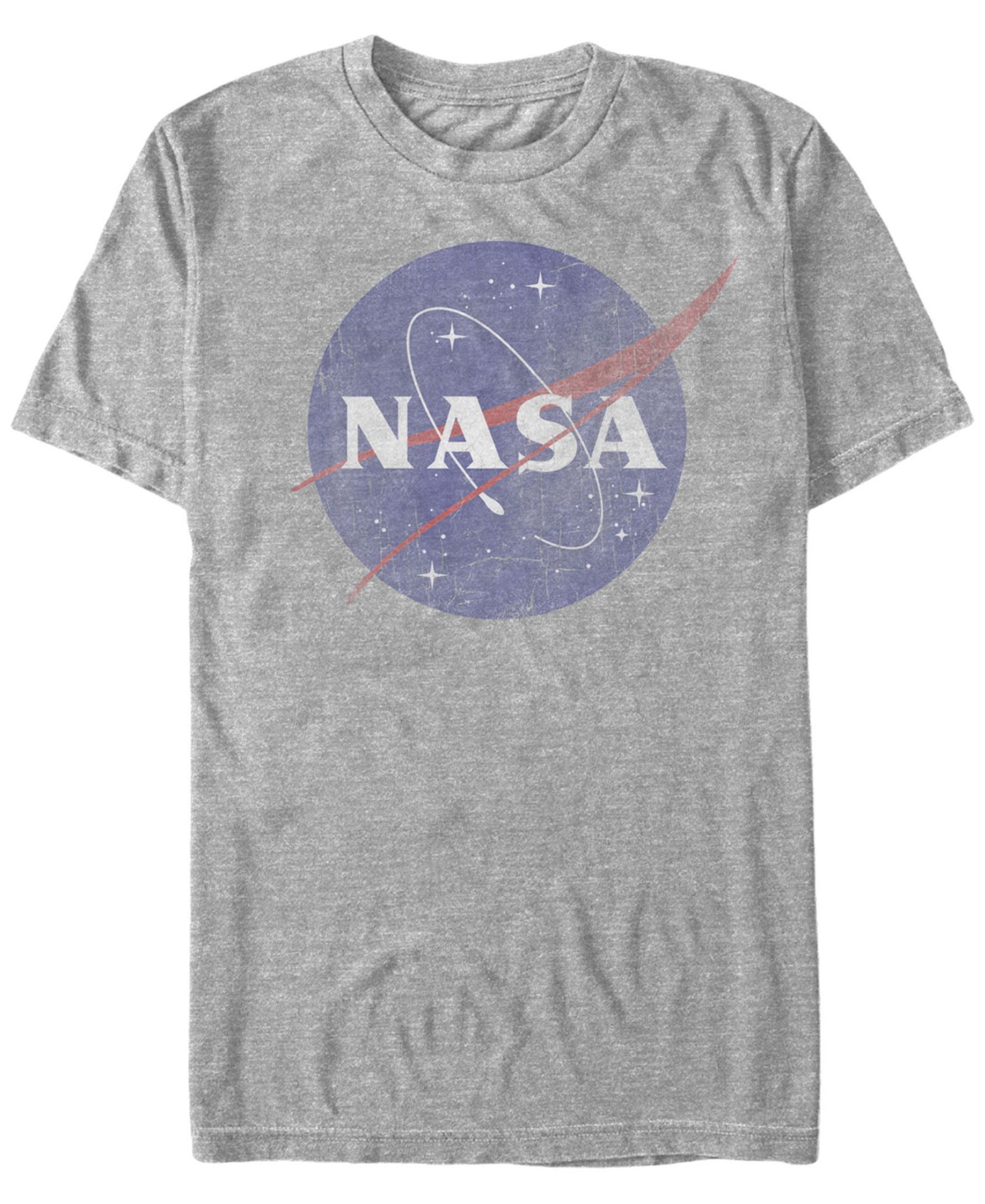 Мужские футболки NASA Vintage-Like Faded Logo Short Sleeve