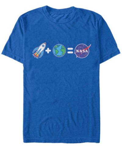 NASA Мужская футболка с коротким рукавом Emoji Story