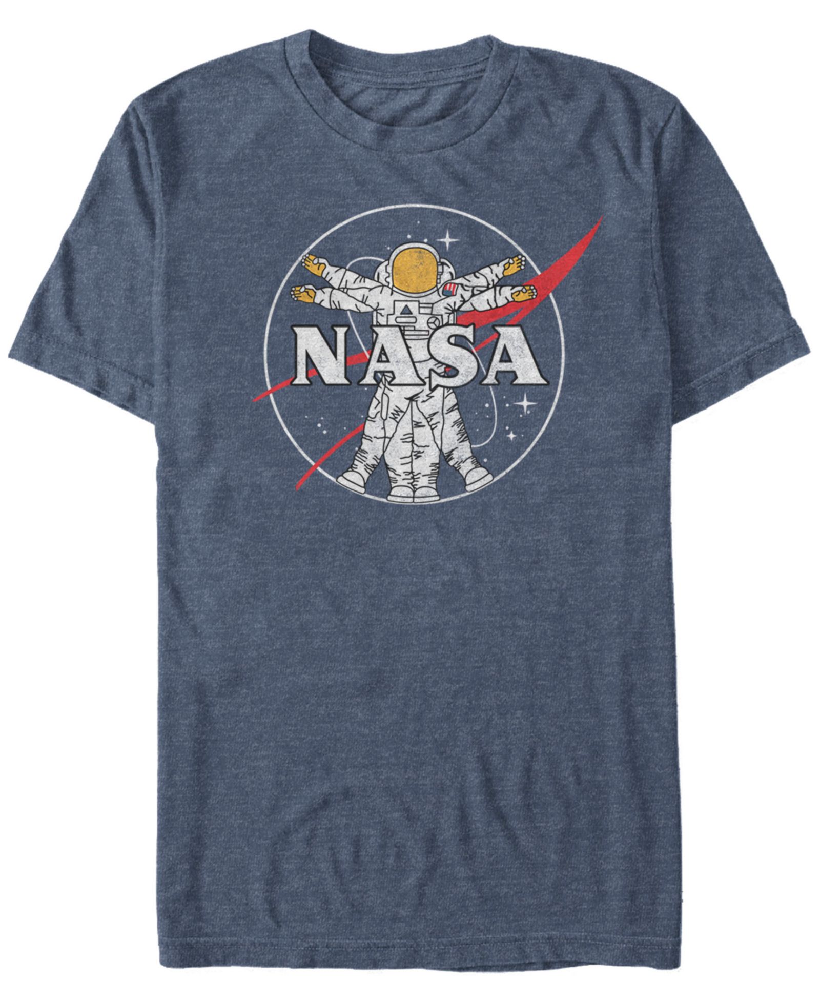 Футболка NASA Men's Astronaut Logo Short Sleeve