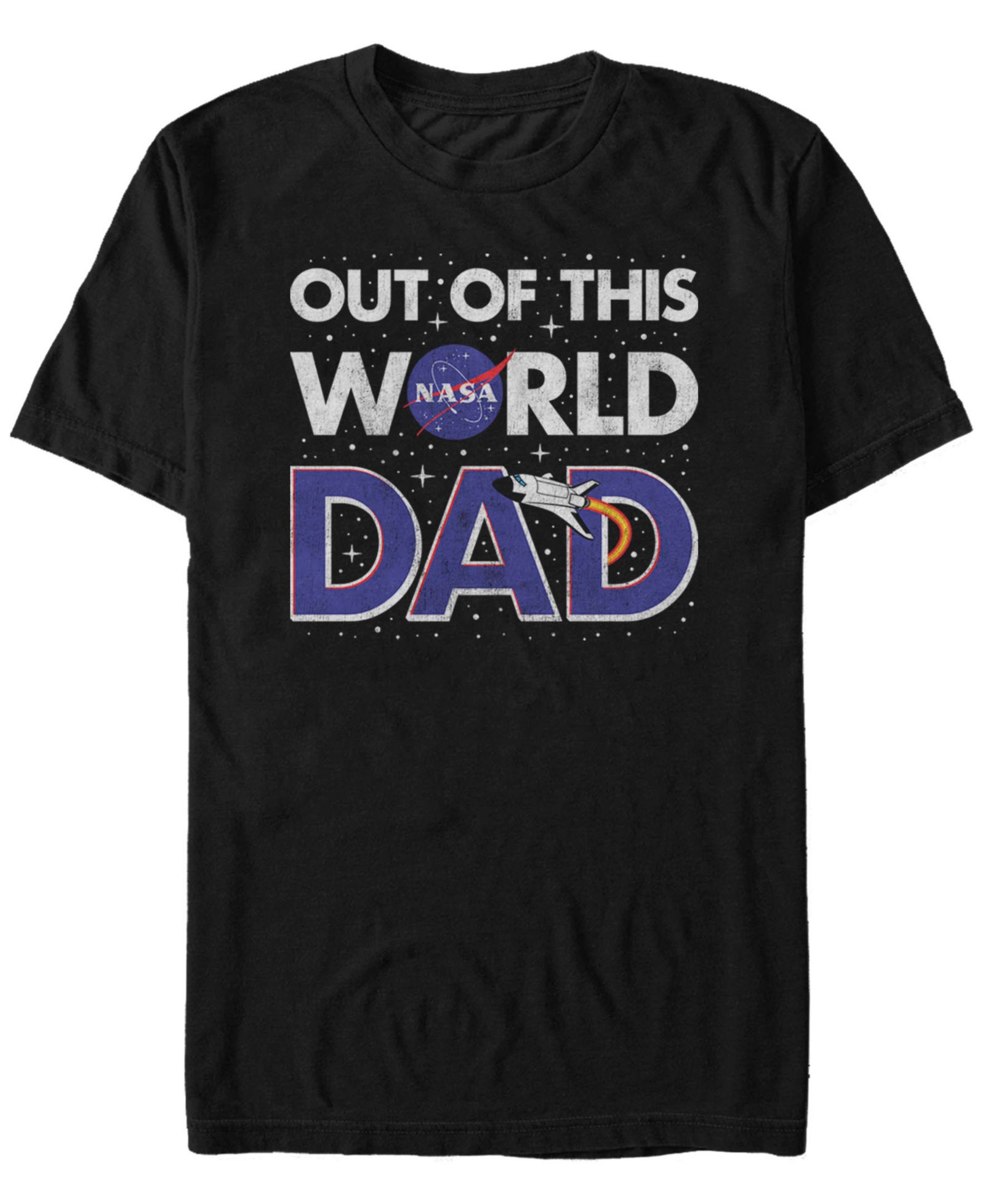 NASA Men's Dad Your Out Of This World Short Sleeve T-Shirt