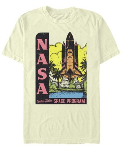 Мужская футболка NASA Retro Pop Art United States Space Program
