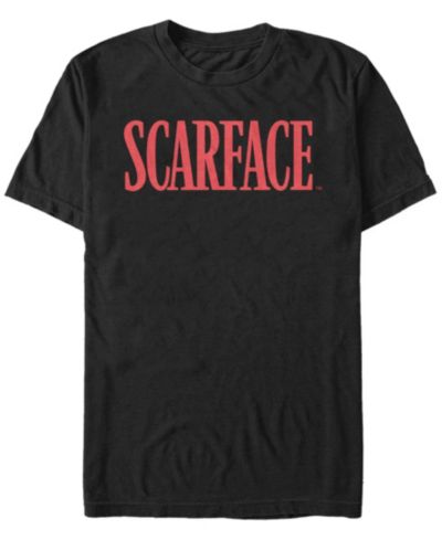 Scarface мужская футболка с красным логотипом и коротким рукавом Red