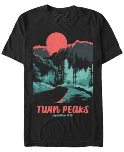 Мужская футболка Fifth Sun Twin Peaks Tonal Color Pop Park Short Sleeve