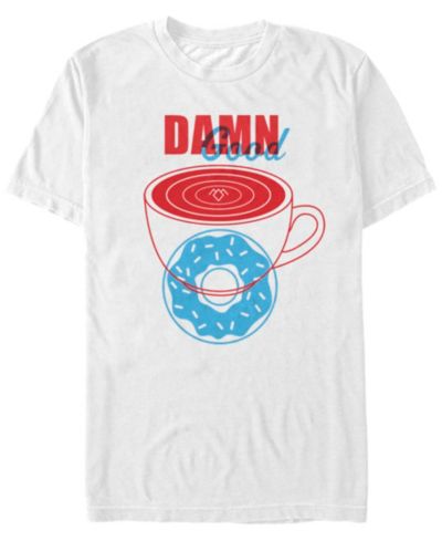 Мужская футболка Fifth Sun Twin Peaks Red And Blue Damn Good Short Sleeve