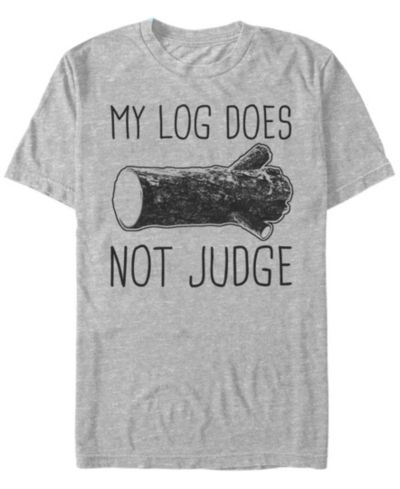 Мужская футболка Twin Peaks My Log Doesn't Judge Short Sleeve T-Shirt