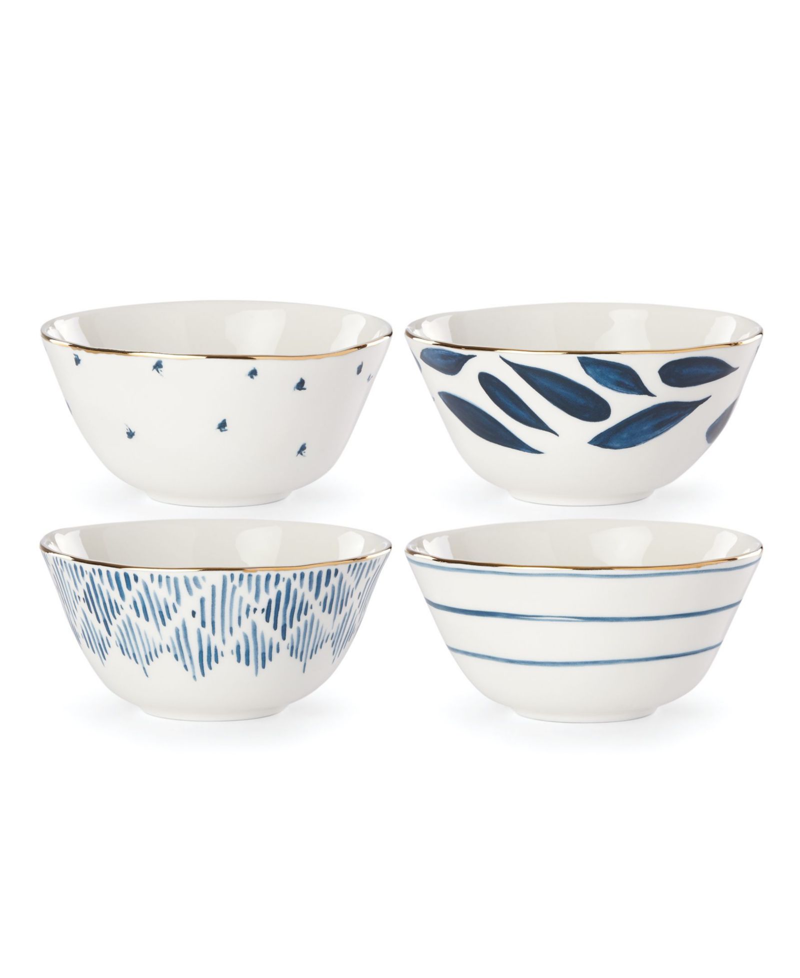 Десертные чаши Lenox Blue Bay, набор из 4 шт