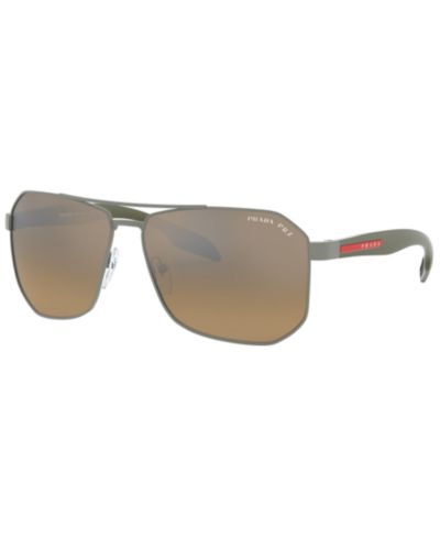 Prada Linea Rossa Мужественные поляризованные солнцезащитные очки PS 51VS 62