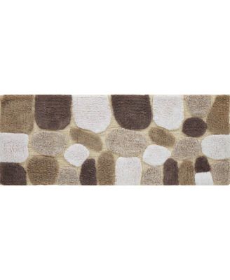 Chesapeake Pebbles Plush Bath Runner, 24" x 60"