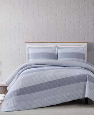 Комплект стеганого одеяла Truly Soft Multi Stripe 2-Pc. Quilt Set, Twin XL