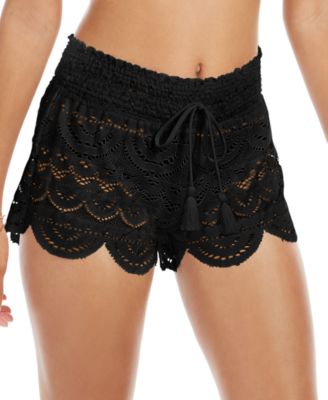 Miken Juniors' 2.5" Scalloped Lace Cover-Up шорты