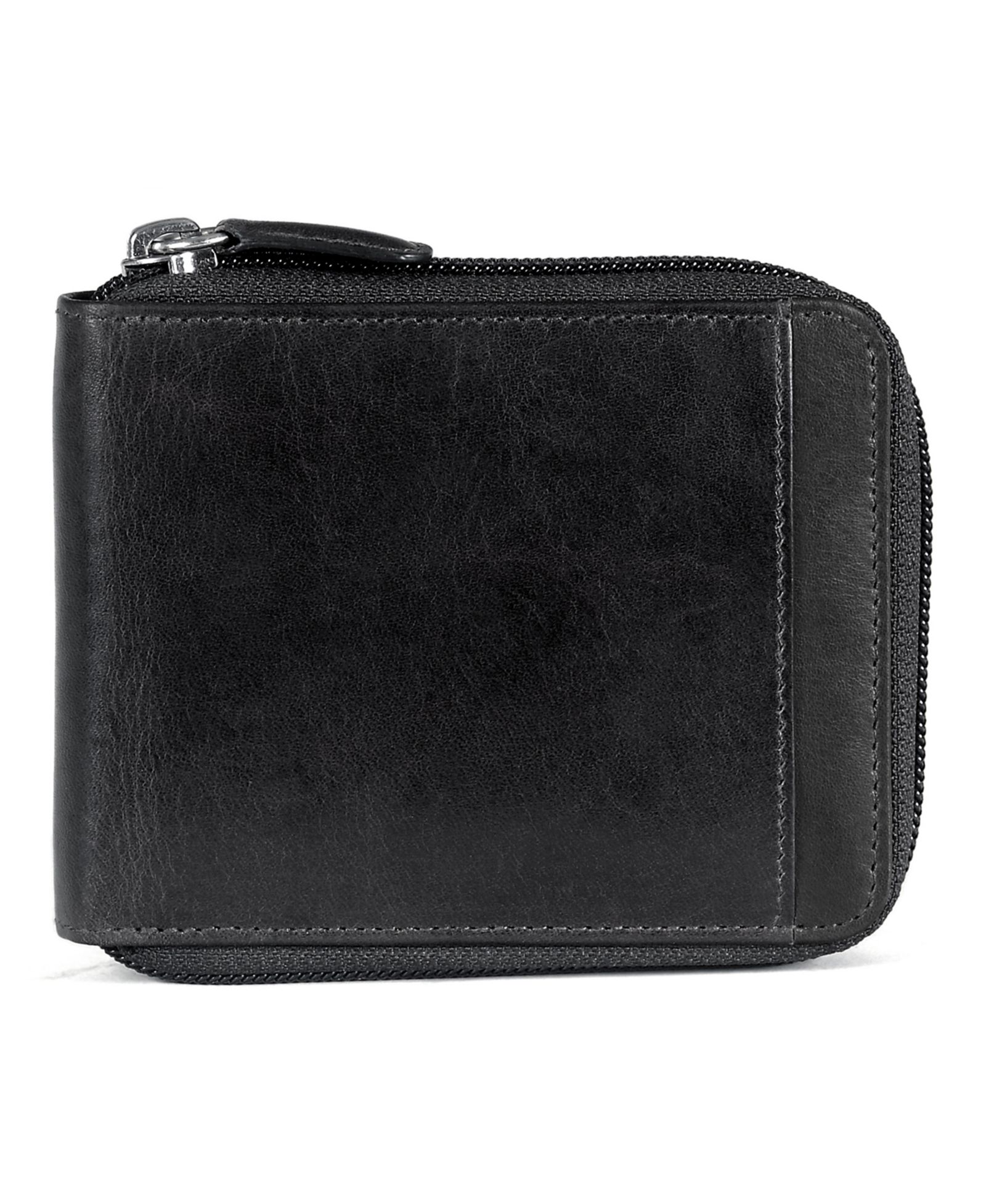 Мужской кошелек Mancini Casablanca Collection RFID Secure Center Zippered с отстегивающимся картхолдером