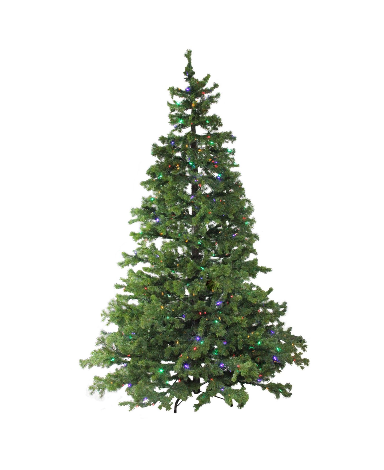 Рождественская елка Northlight 7.5' Layered Pine с технологией Instant Power - Multi LED Lights