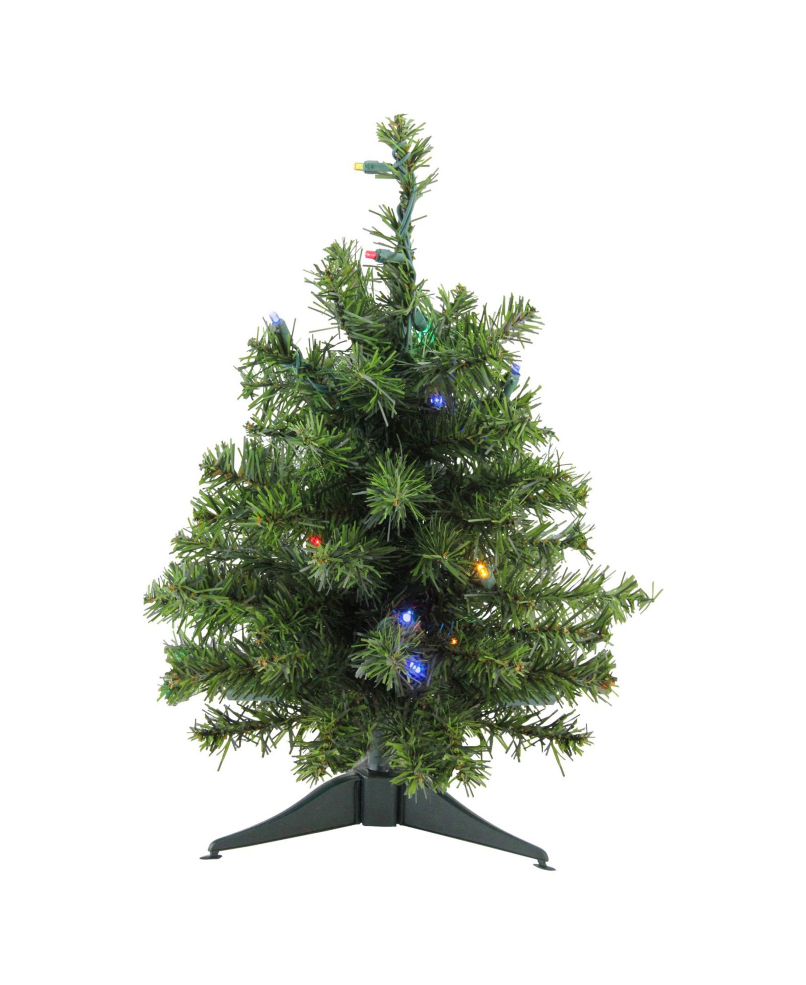Northlight искусственная елка Canadian Pine 18" с LED подсветкой