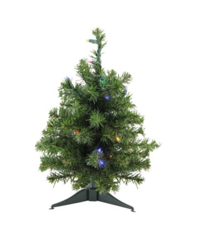 Northlight искусственная елка Canadian Pine 18" с LED подсветкой