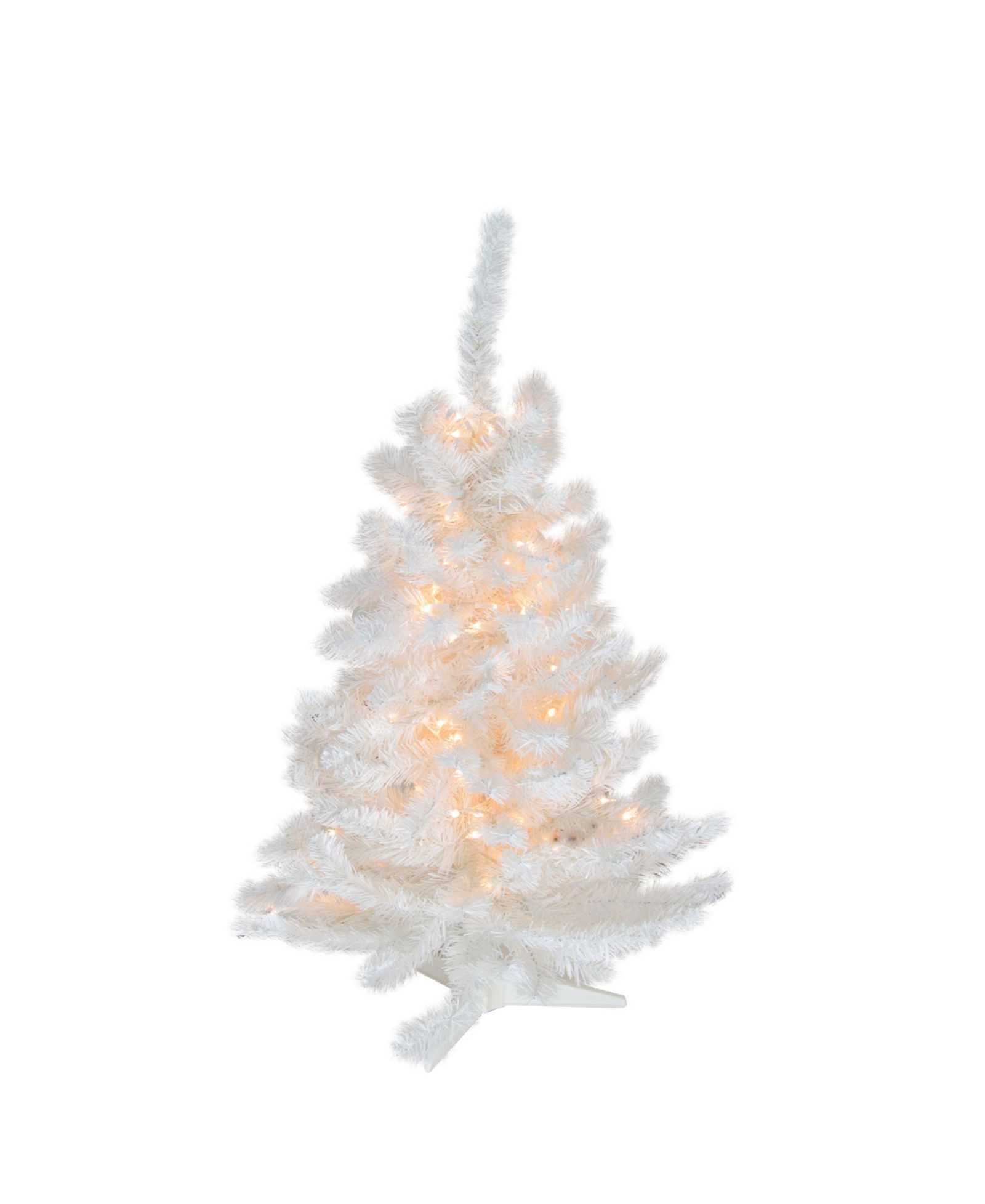 Northlight искусственная рождественская елка 3' Pre-Lit Snow White с прозрачными огнями