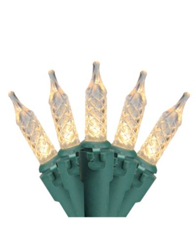Northlight набор из 200 теплых белых LED гирлянд M5 на катушке, зеленый провод