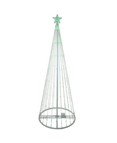 Рождественское украшение Northlight 12' Green LED Lighted Show Cone Christmas Tree Outdoor
