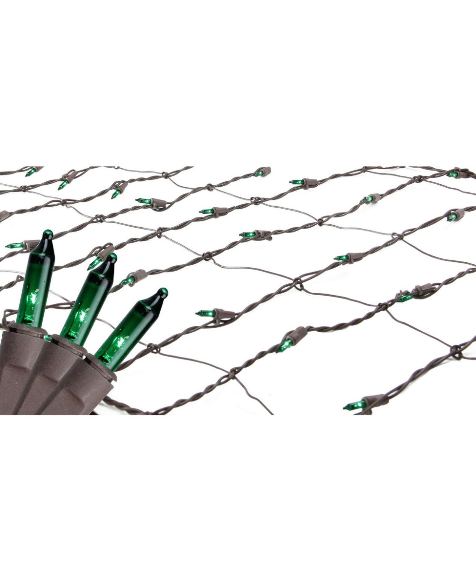 Гирлянда Northlight Green Mini Tree Trunk Wrap, Brown Wire