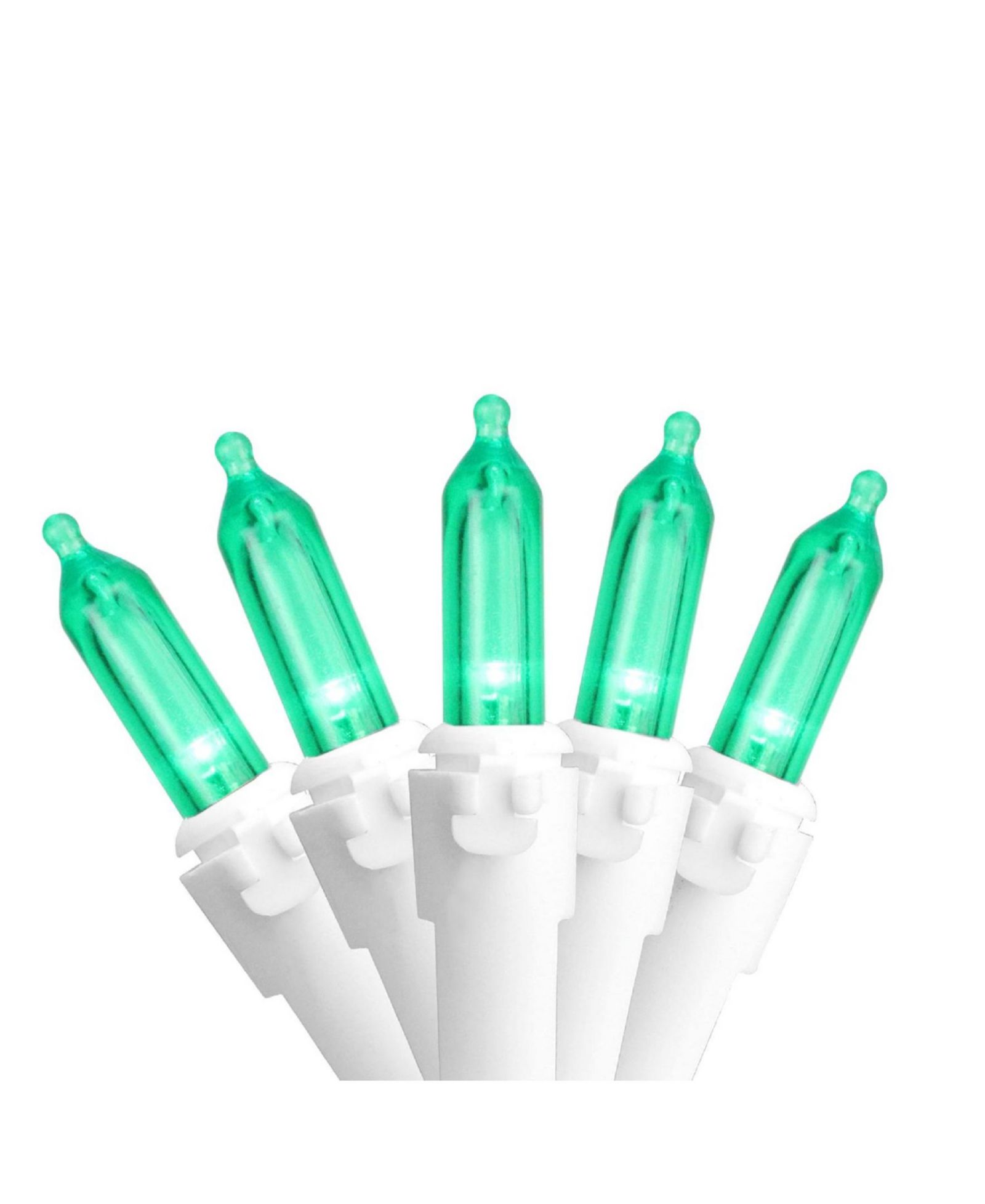 Northlight комплект из 100 зеленых мини гирлянд LED - 33 ft белый провод