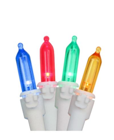 Northlight набор светодиодных гирлянд LED Mini Christmas Lights 4" Spacing - White Wire