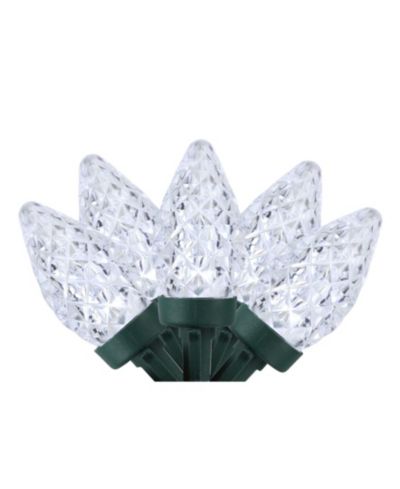 Northlight набор из 100 белых светодиодных гирлянд C7 Christmas Lights - Green Wire