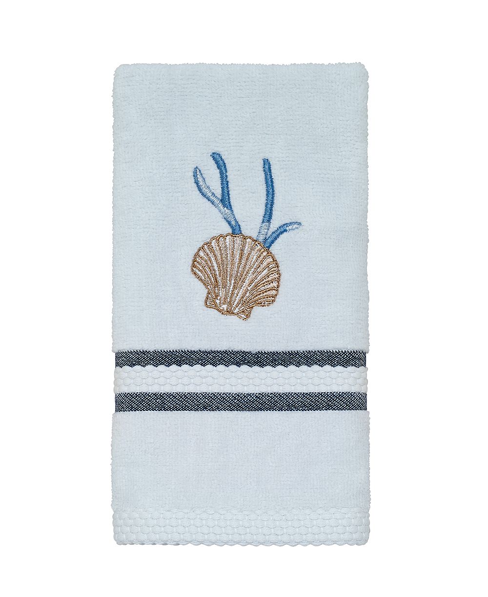 Полотенце для рук Avanti Blue Lagoon Ombre Seashells 11" x 18"