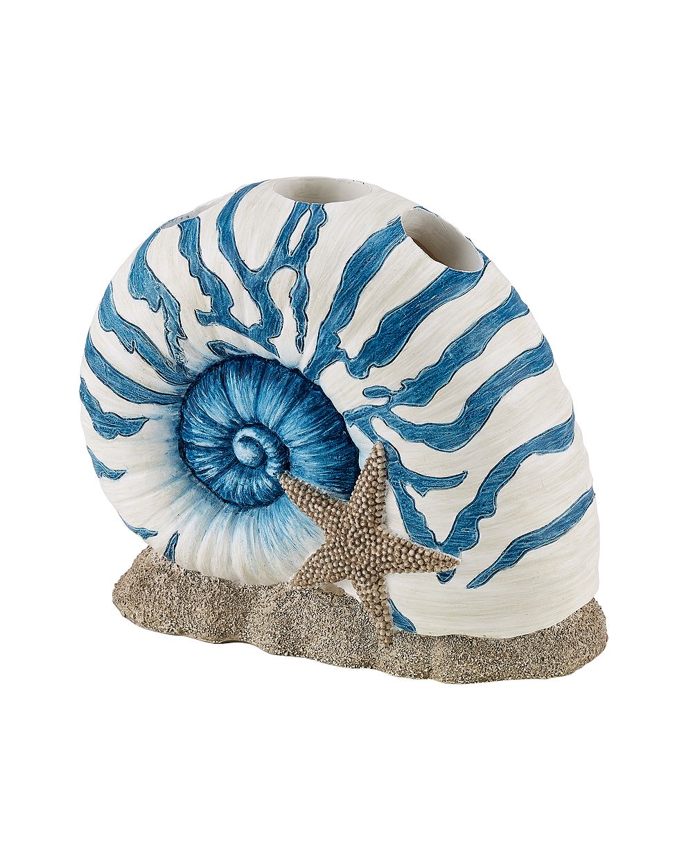 Держатель для зубной щетки Avanti Blue Lagoon Ombre Seashells