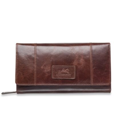 Женский клатч-кошелек Mancini Casablanca Collection RFID Secure