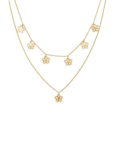 Amorcito многослойное ожерелье Flower Child