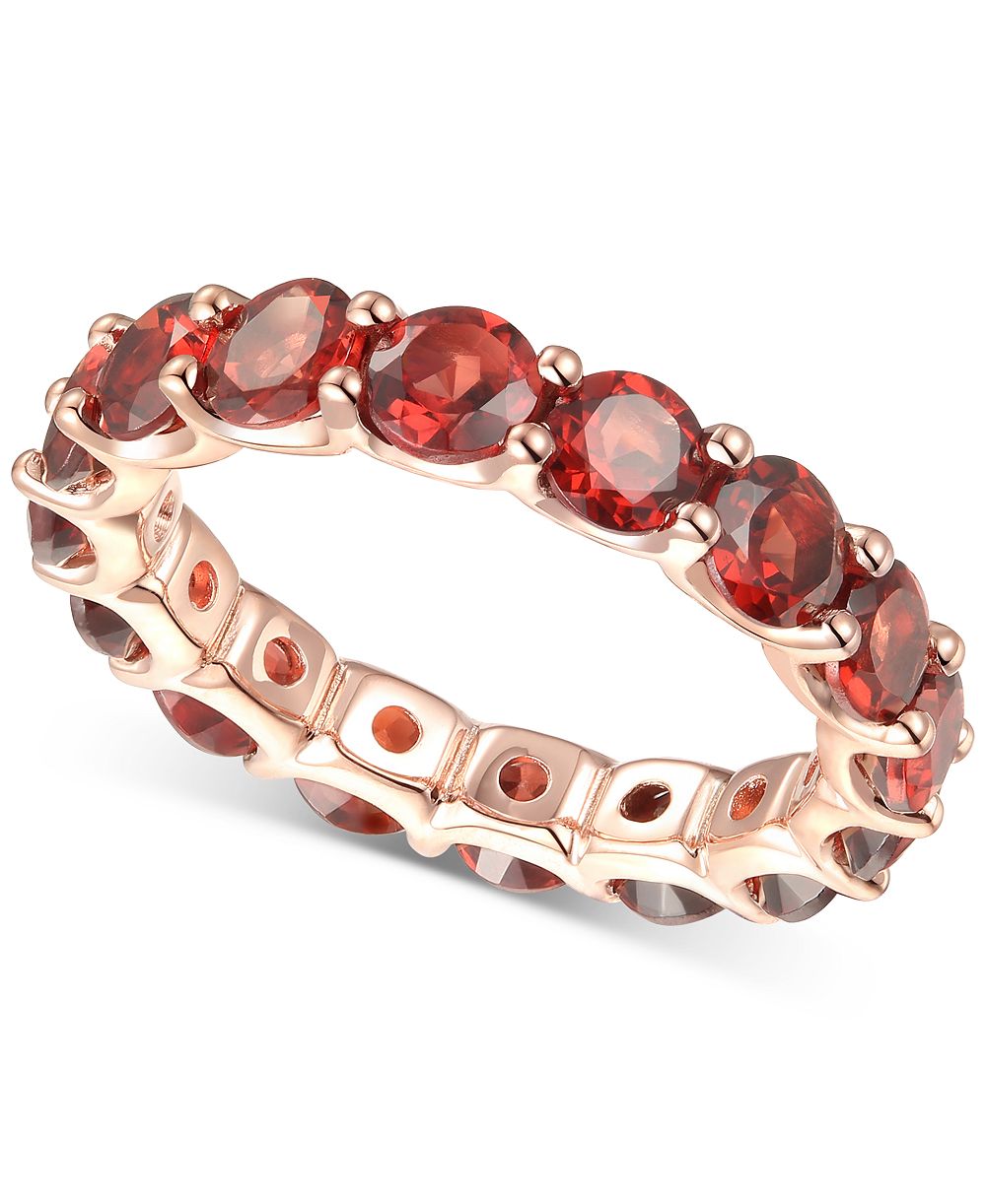 Кольцо с гранатом Rhodolite в стерлинговом серебре