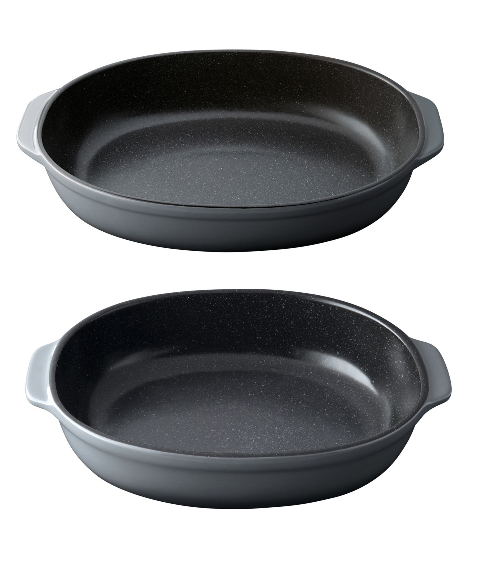 BergHOFF Gem Collection Stoneware Set of 2 Oval Baking Dishes