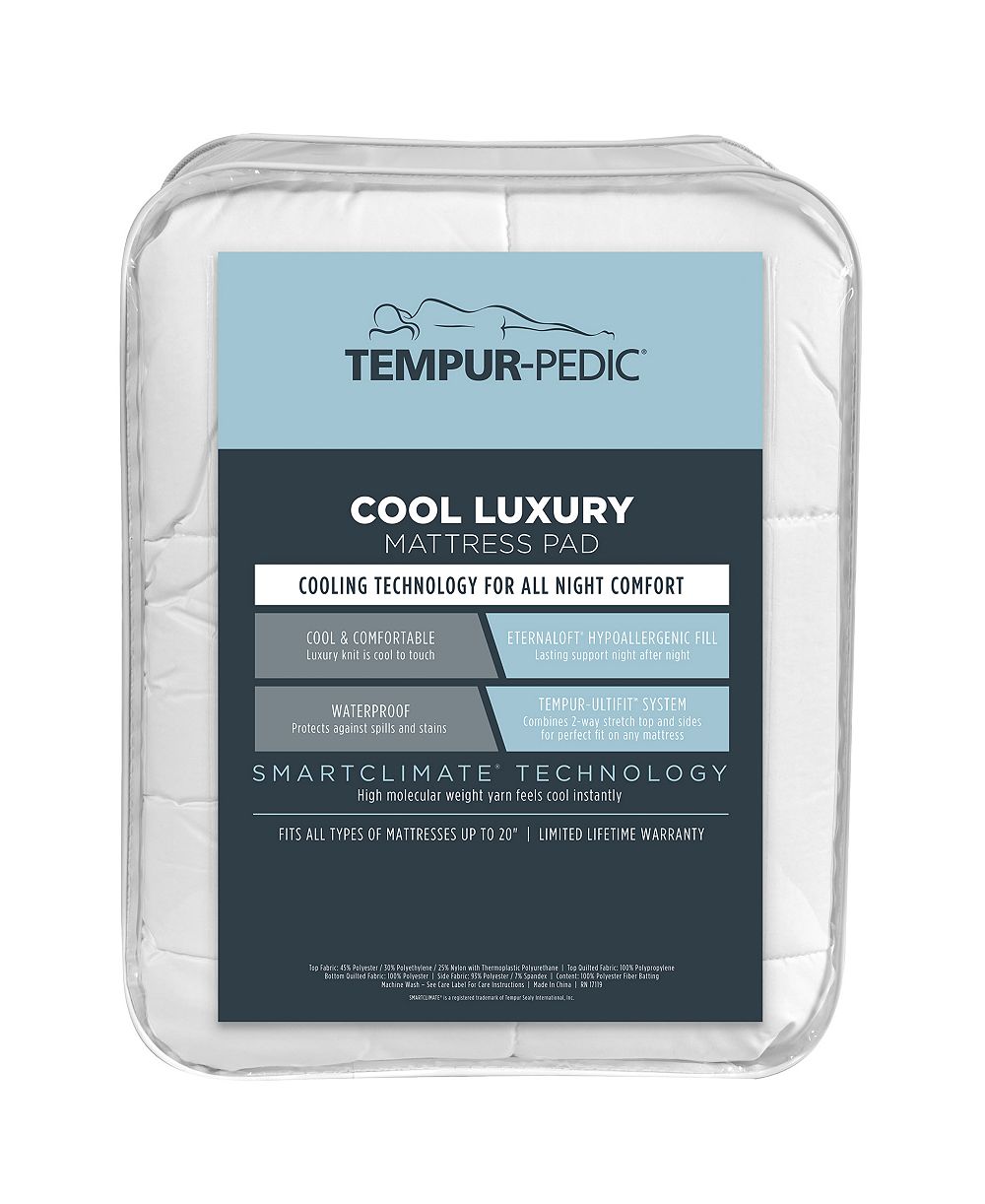 Tempur-Pedic Cool Luxury Mattress Pad, King