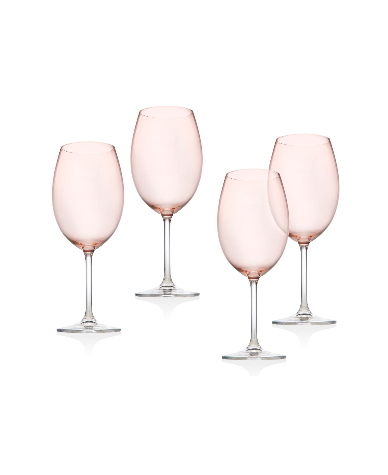 Белое вино Godinger Meridian Blush, набор из 4 шт