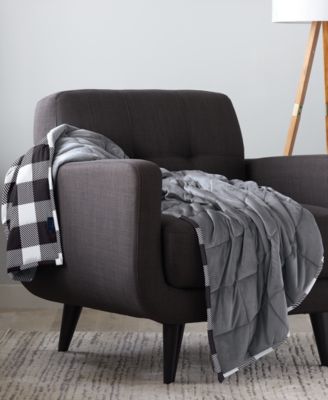 Grey Black Check