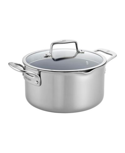 Zwilling Clad CFX 6-Qt. Dutch Oven with Strainer Lid and Pouring Spouts