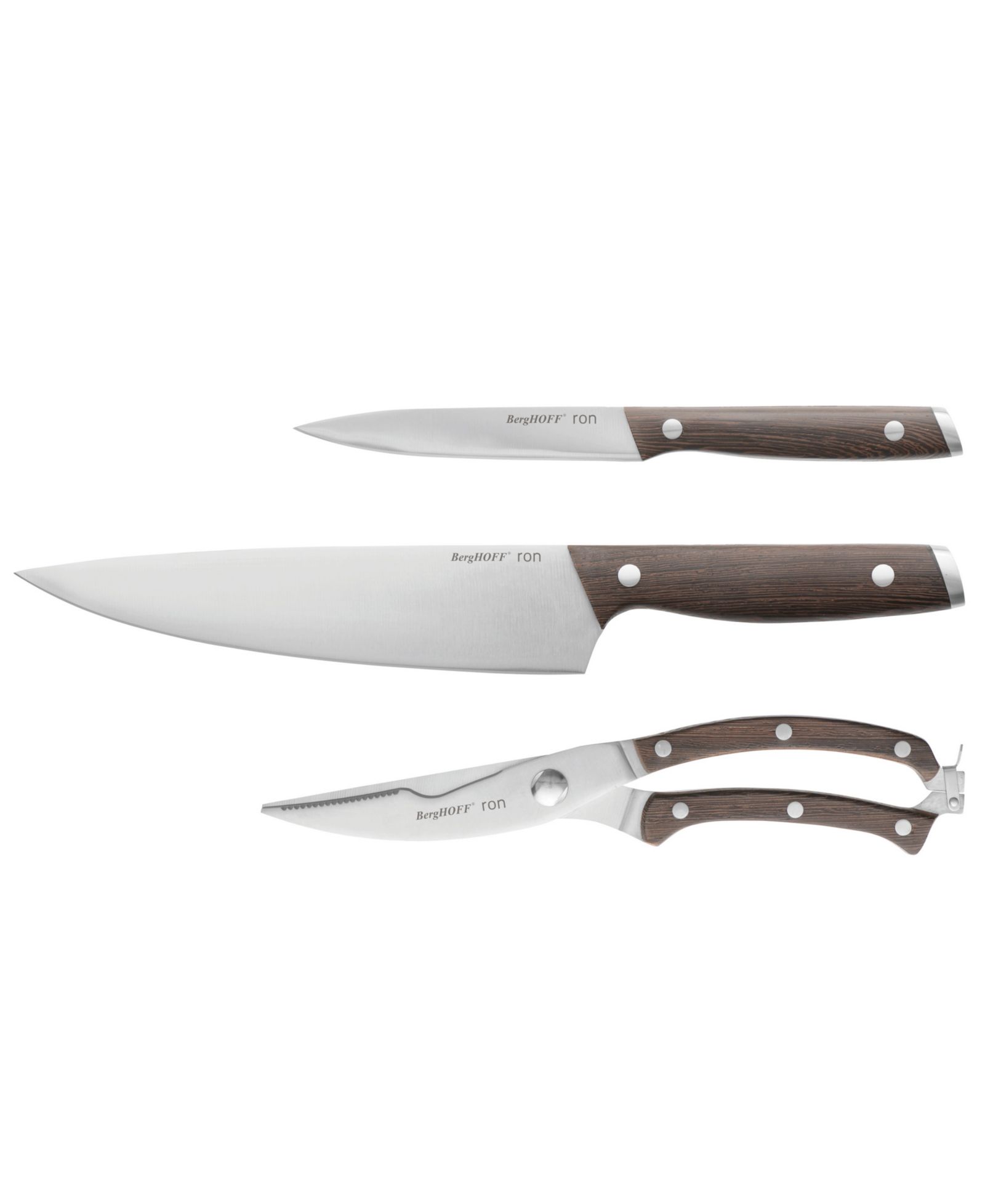 BergHOFF Ron Collection 3-Pc. Cutlery Set
