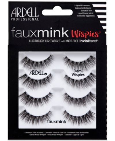 Ardell Faux Mink Lashes -Demi Wispies 4-Pack