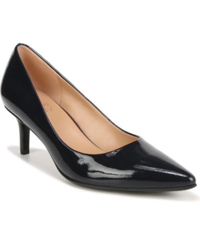 Navy Blue Patent Leather