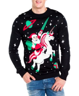 Tipsy Elves Men's Regulators Mount Up Sweater
