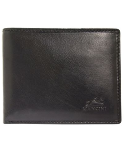 Мужской кошелек Mancini Boulder Collection RFID Secure с отделением для монет