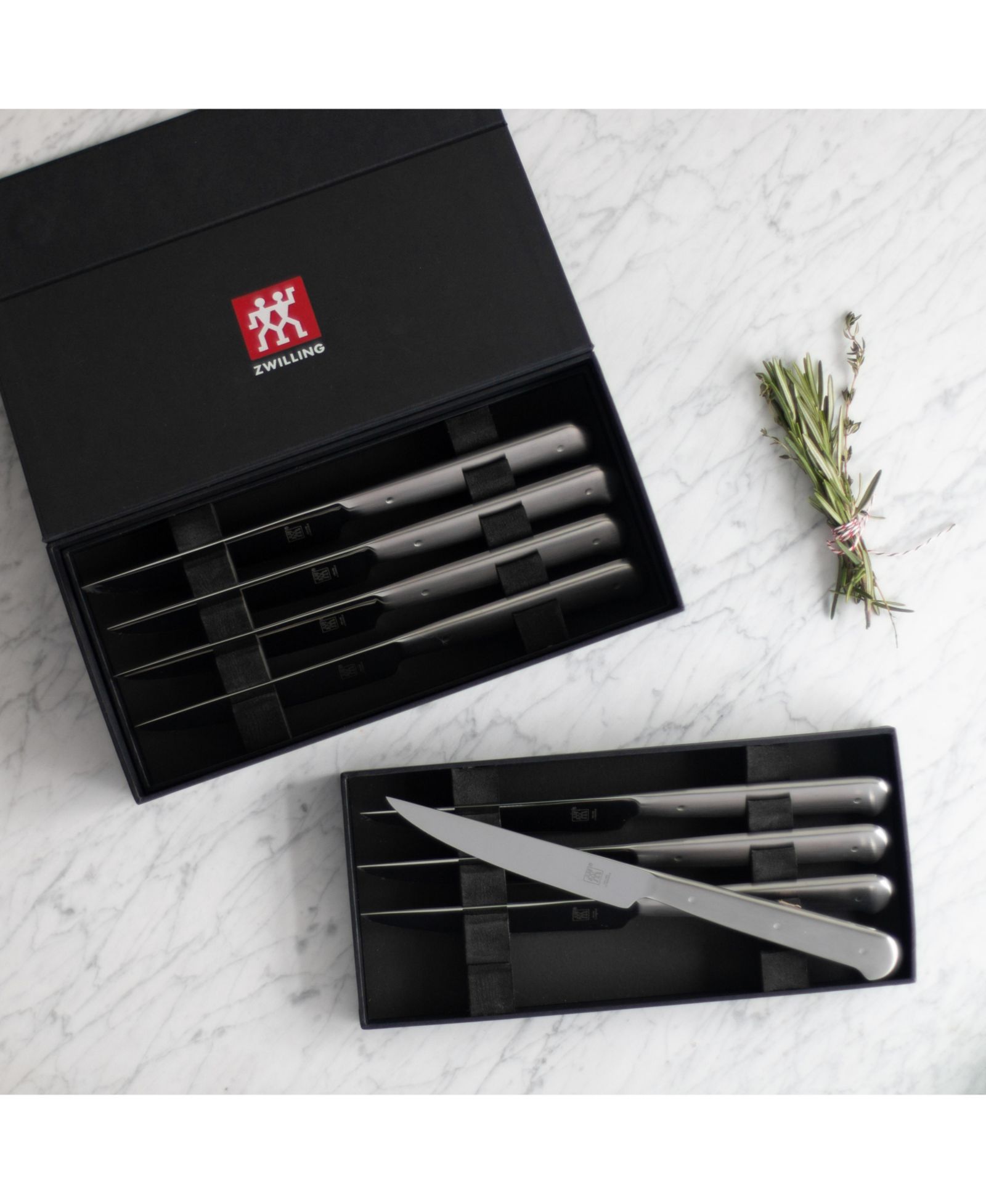 Zwilling Stainless Steel 8-Pc. Porterhouse Steak Knife Set