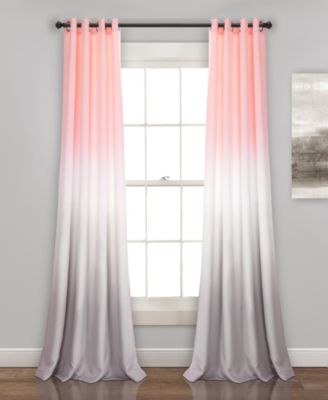 Lush Decor Umbre Fiesta светонепроницаемые оконные шторы, пара, 52" x 95"