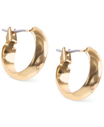 Anne Klein маленькие серьги-кольца 1/2"