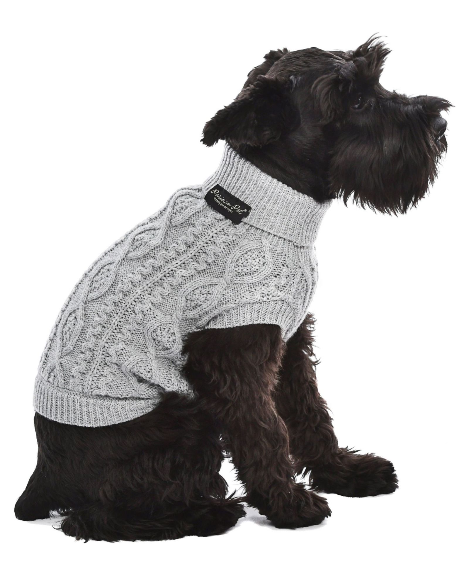 Вязаный свитер Parisian Pet Cloud Gray