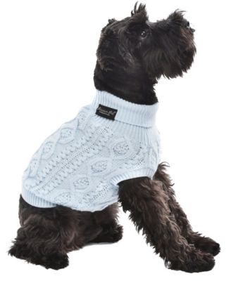 Parisian Pet Связанный свитер для собак Powder Blue