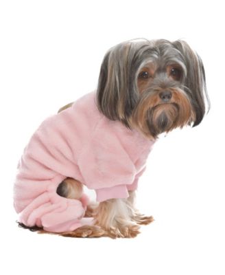 Пижама Parisian Pet Velour цвета blush pink