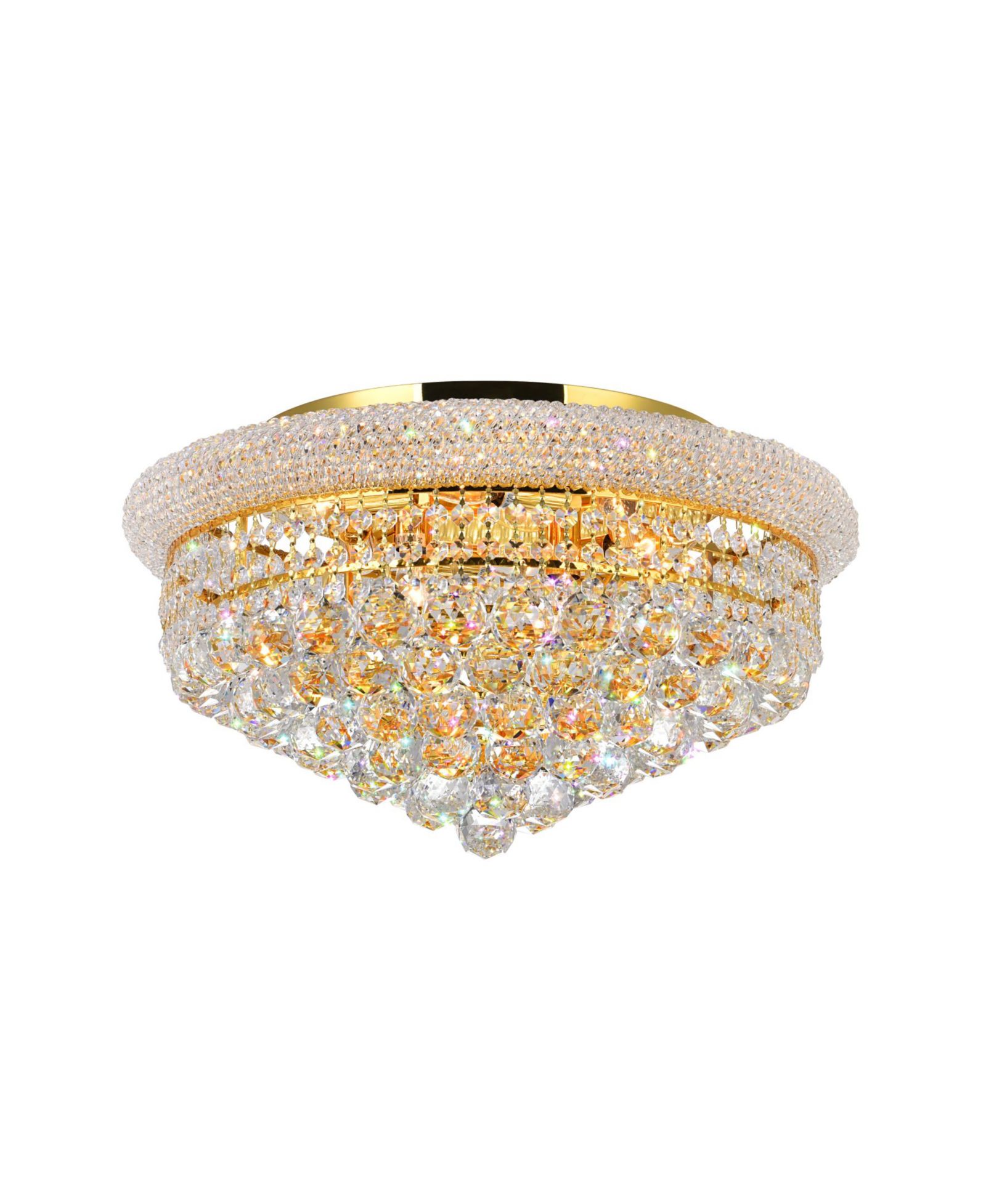 CWI Lighting Empire 8 Light Flush Mount